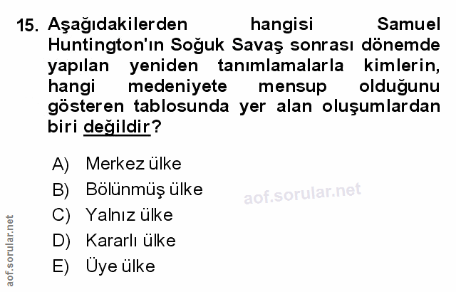Soru 15
