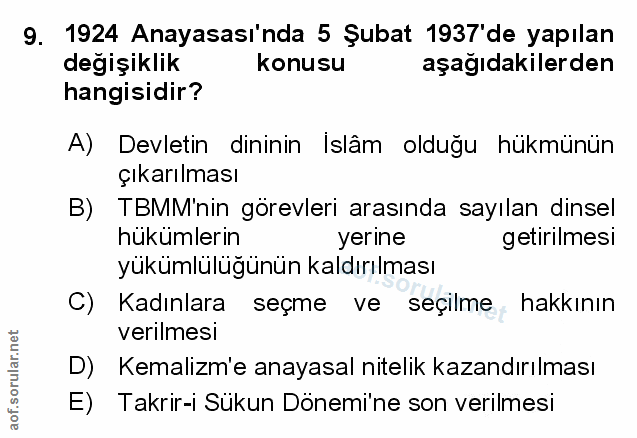 Soru 9