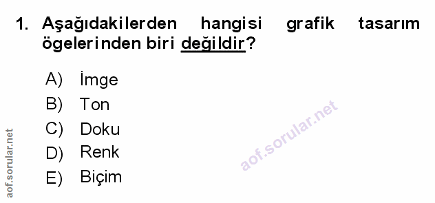Soru 1