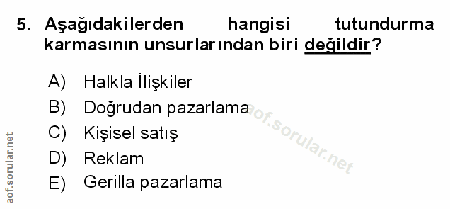 Soru 5