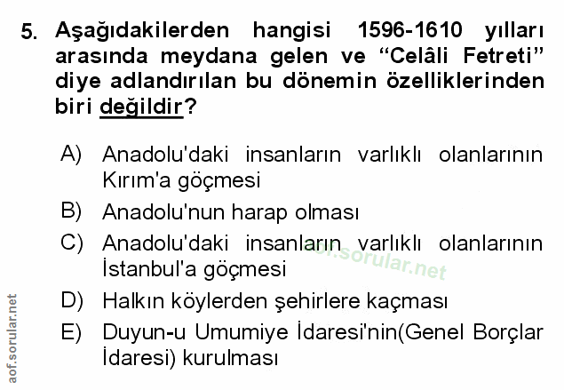 Soru 5