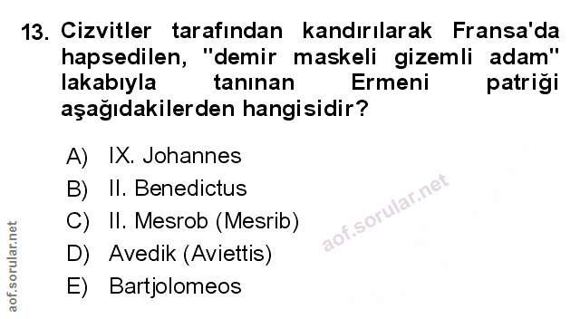 Soru 13