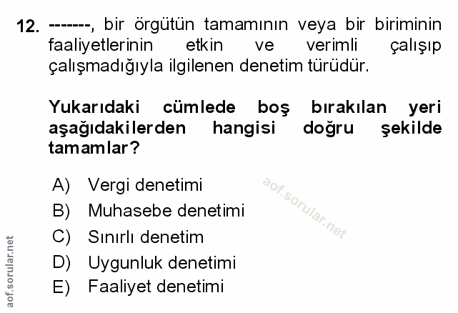 Soru 12