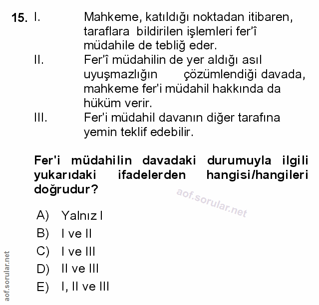 Soru 15