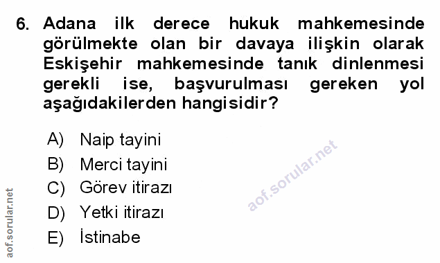 Soru 6