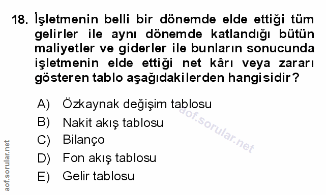 Soru 18
