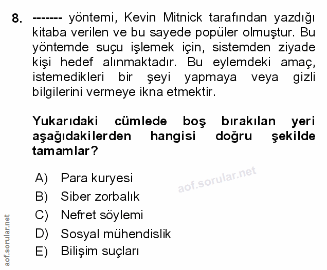 Soru 8