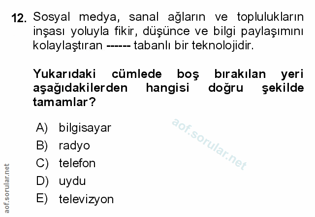 Soru 12