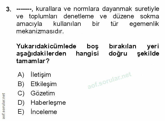 Soru 3