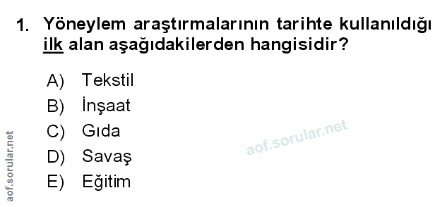 Soru 1