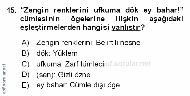 Soru 15