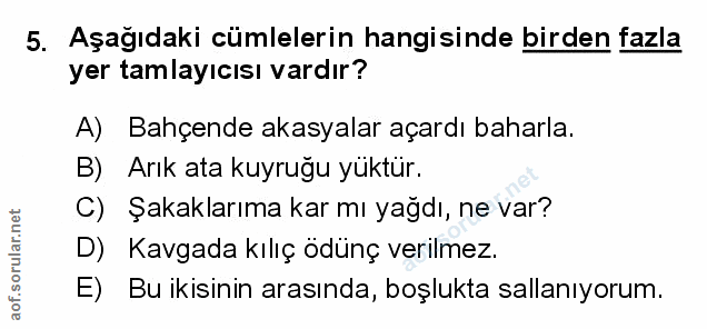 Soru 5