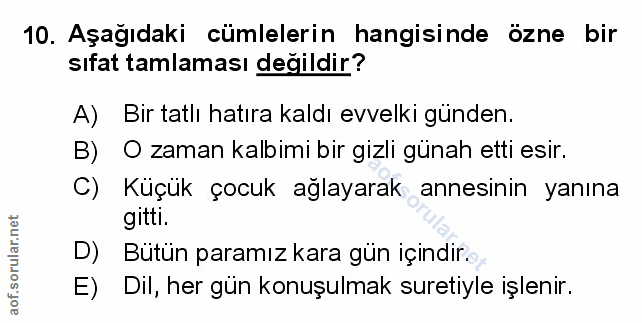 Soru 10