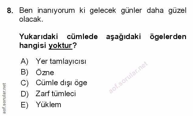 Soru 8
