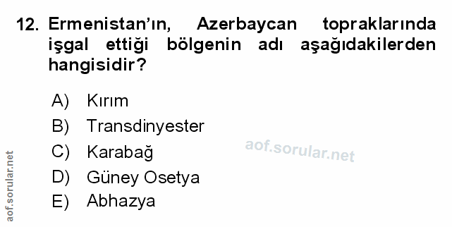 Soru 12