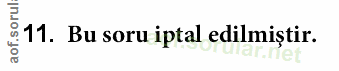 Soru 11
