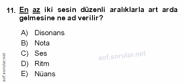 Soru 11