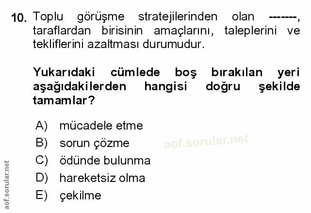 Soru 10