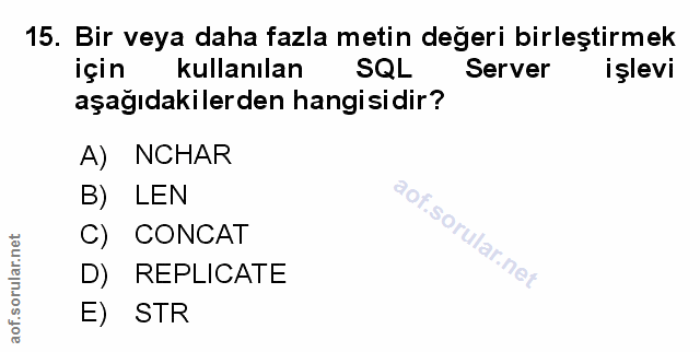 Soru 15