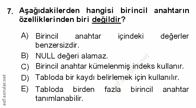 Soru 7
