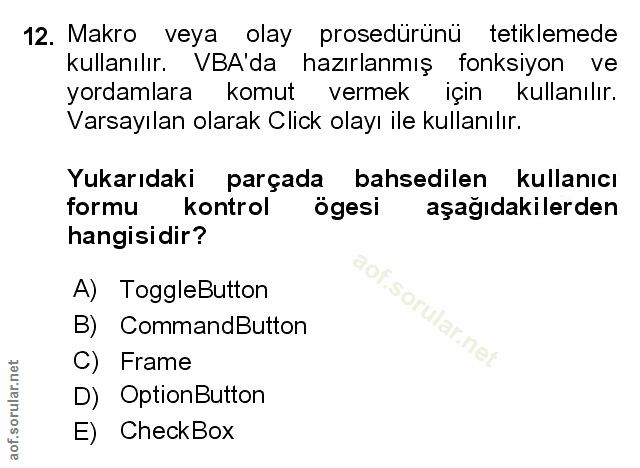 Soru 12