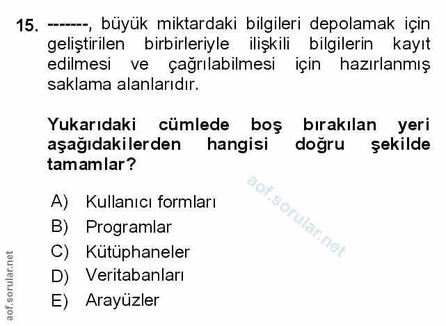 Soru 15