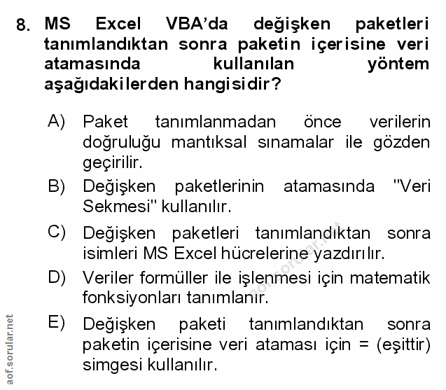 Soru 8