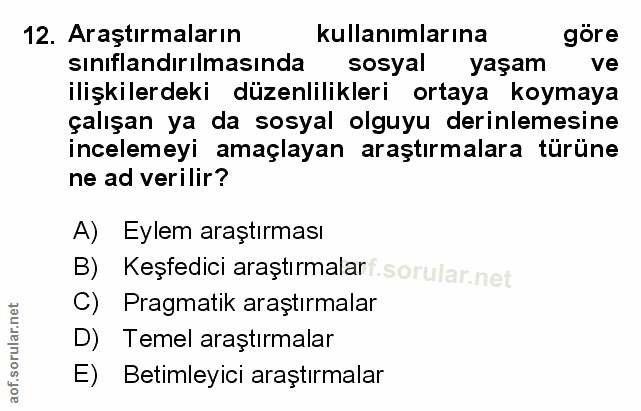 Soru 12