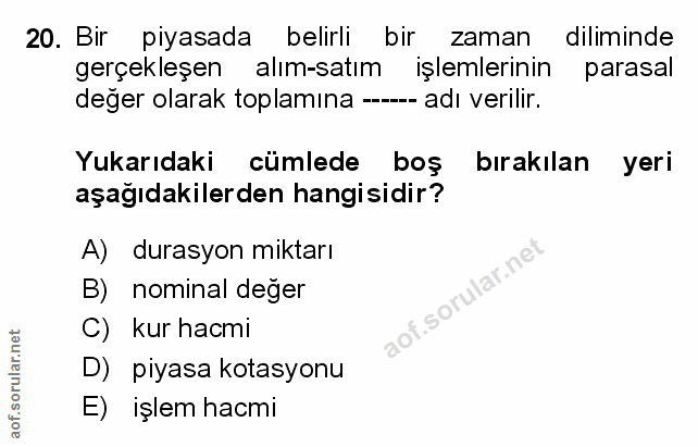 Soru 20