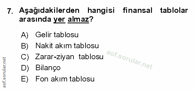 Soru 7