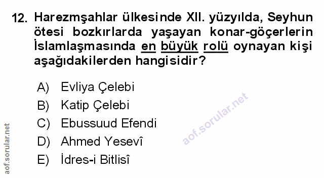 Soru 12