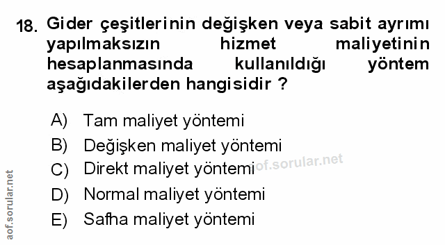 Soru 18