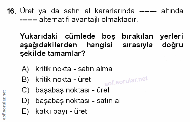 Soru 16