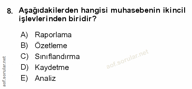 Soru 8