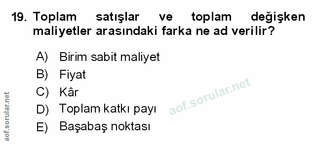 Soru 19