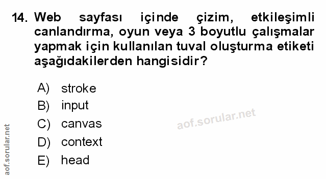 Soru 14