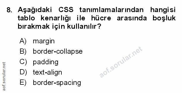 Soru 8