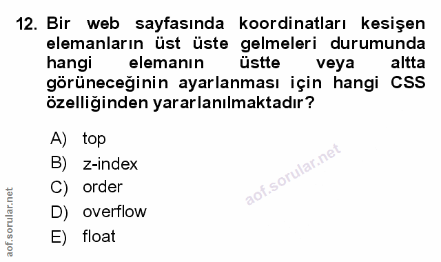 Soru 12