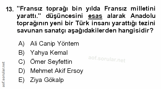 Soru 13