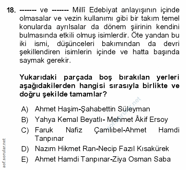 Soru 18