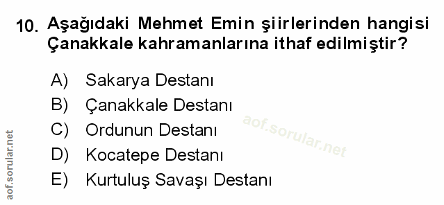Soru 10