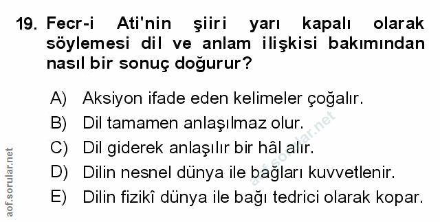 Soru 19