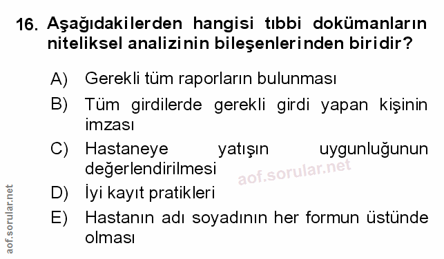 Soru 16