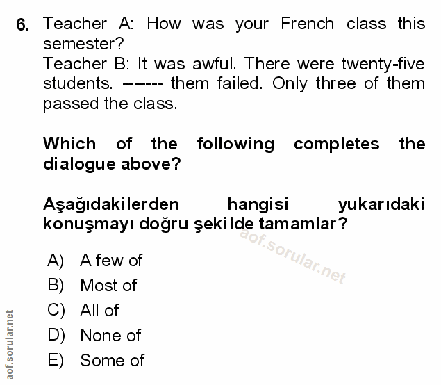 Soru 6