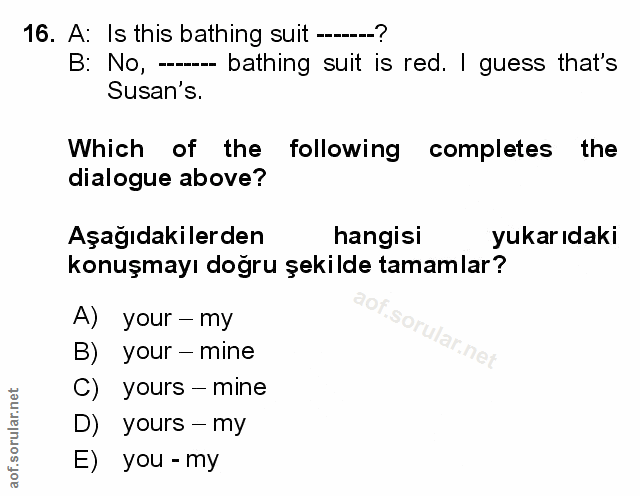 Soru 16