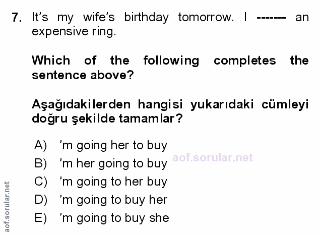 Soru 7