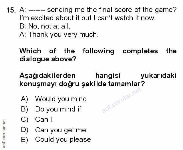 Soru 15