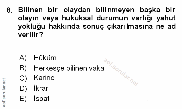 Soru 8