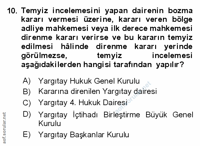 Soru 10