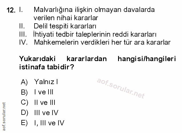 Soru 12
